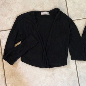 Long sleeve black shirt